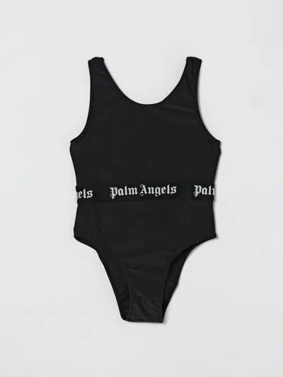 Palm Angels Swimsuit Kids In Black