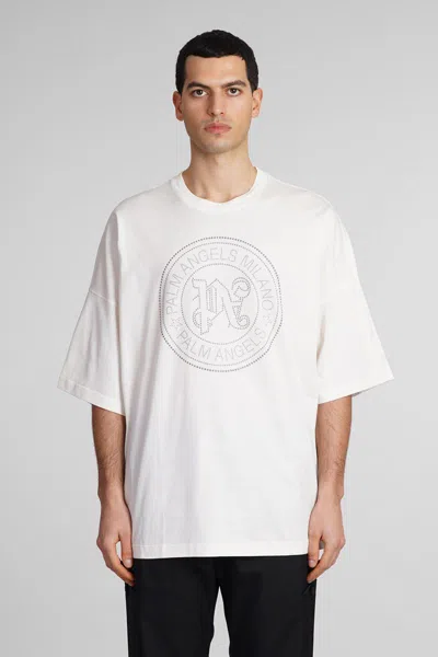 Palm Angels T-shirt In Beige