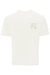 Palm Angels T-shirt With Studded Monogram