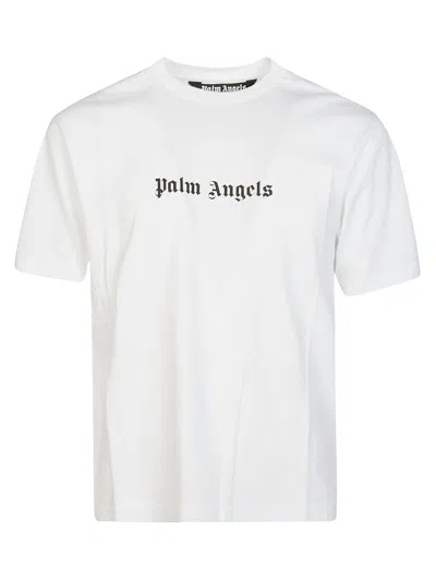 PALM ANGELS PALM ANGELS T SHIRT LOGO CLASSIC