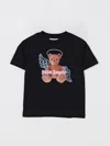 Palm Angels Teddy Bear-print T-shirt In Black