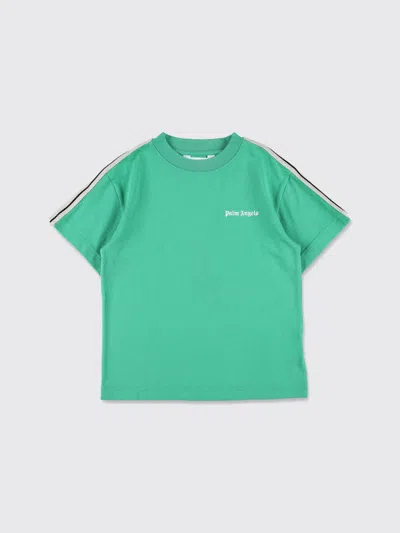 Palm Angels T-shirt  Kids Color Green In Grün