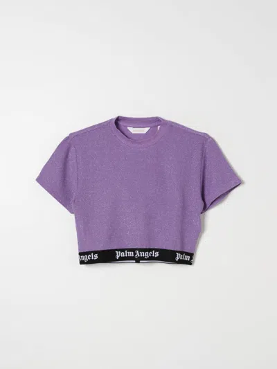 Palm Angels T-shirt  Kids Kids Color Lilac In Purple