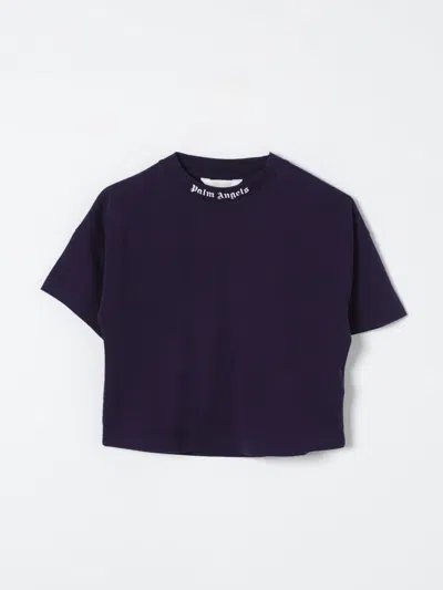 Palm Angels T-shirt  Kids Kids Color Navy