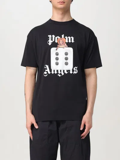 PALM ANGELS T-SHIRT PALM ANGELS MEN COLOR BLACK,G75045002