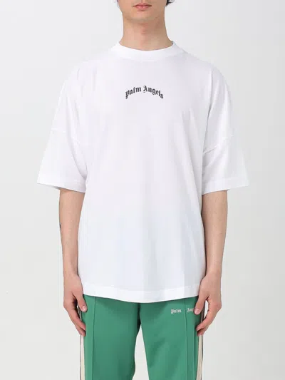PALM ANGELS T-SHIRT PALM ANGELS MEN COLOR WHITE,G81258001