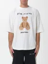 Palm Angels Bear In Mind Over T-shirt In White