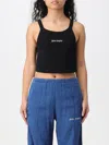 Palm Angels New Classic Sport Top In Black