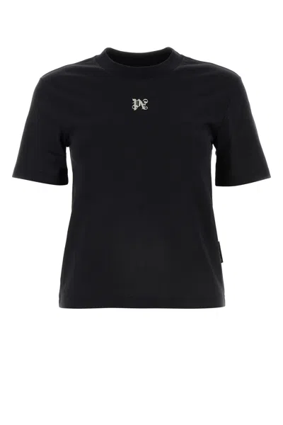 Palm Angels T-shirt-m Nd  Female In Black