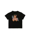 Palm Angels Bear-print T-shirt In Black