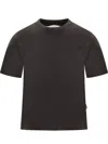 Palm Angels Monogram Fitted Tee In Black