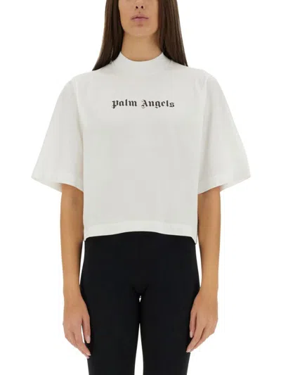 Palm Angels Off-white Classic Logo Baby T-shirt