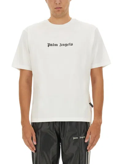 PALM ANGELS PALM ANGELS T-SHIRT WITH LOGO