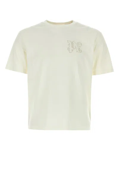 Palm Angels T-shirt-l Nd  Male In White