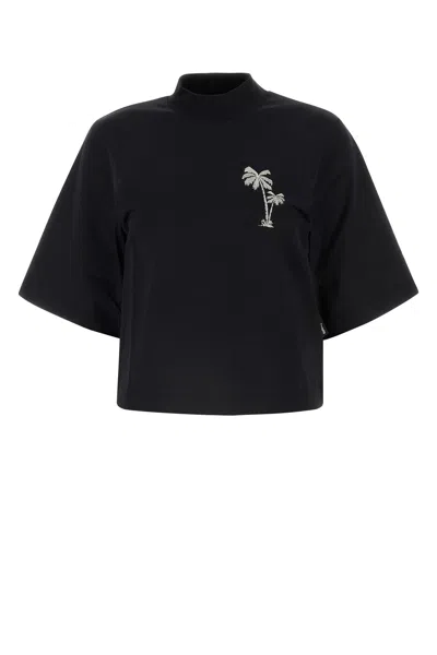 Palm Angels T-shirt-xs Nd  Female In Black