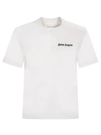 PALM ANGELS PALM ANGELS COTTON CREW-NECK T-SHIRT