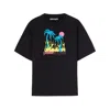 Palm Angels Burning Oasis Slim Fit Graphic T-shirt
