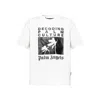 Palm Angels Logo Cotton T-shirt In White