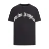 Palm Angels Relaxed-fit T-shirt With Bold Graphic Print In Black