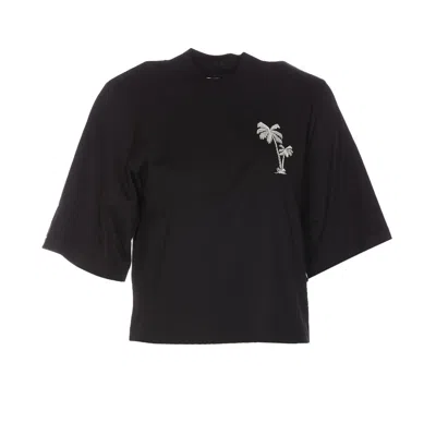 Palm Angels T-shirts And Polos In Black