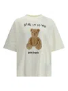 Palm Angels Bear In Mind Over T-shirt In Neutral