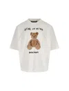 Palm Angels Bear In Mind Over T-shirt In White