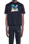 Palm Angels Burning Oasis Slim Fit Graphic T-shirt