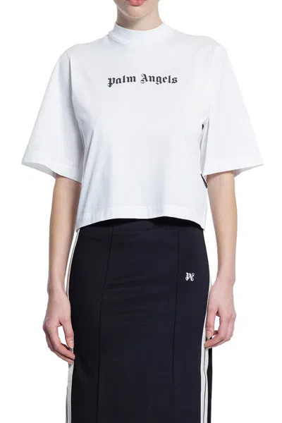 Palm Angels T-shirts & Tank Tops In Blue