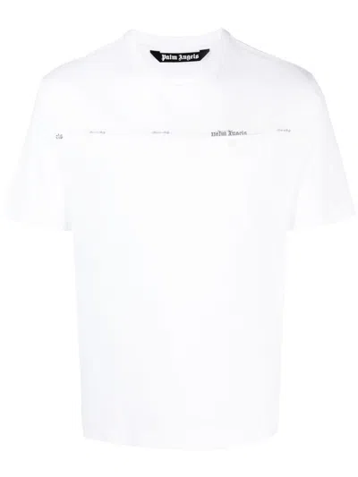 Palm Angels T-shirts & Tops In Whiteoff