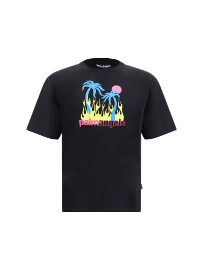 PALM ANGELS PALM ANGELS T-SHIRTS & TANK TOPS