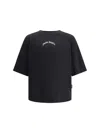 Palm Angels Men Oversized T-shirt In Black