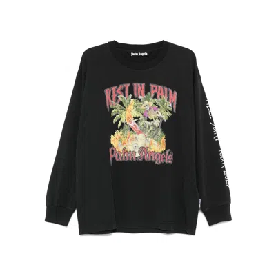 Palm Angels T-shirts In Black