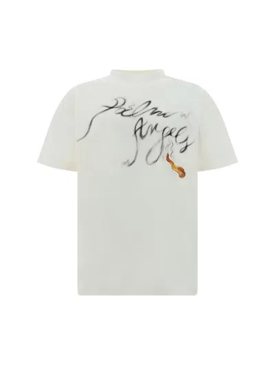 Palm Angels T-shirts In Neutral