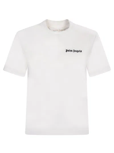 Palm Angels T-shirts In White
