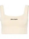 Palm Angels Embroidered-logo Knit Tank Top