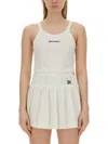 Palm Angels Logo-print Cotton Tank Top