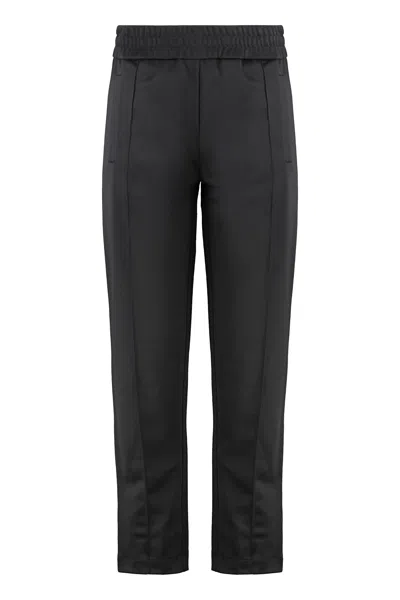 Palm Angels Technical Fabric Pants In Black