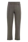 Palm Angels Techno Fabric Track Pants In Green