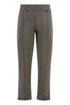 Palm Angels Techno Fabric Track Pants In Green