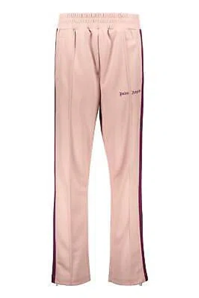 Pre-owned Palm Angels Techno Fabric Track Pants In Pink