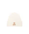 Palm Angels Bear In Mind Beanie In White
