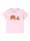 Palm Angels Teddy Bear-print T-shirt (set Of Three) In Pink