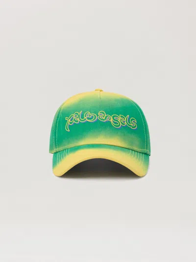 Palm Angels Tie Dye Logo Baseball Cap In Multi