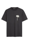 PALM ANGELS PALM ANGELS THE PALM COTTON GRAPHIC T-SHIRT