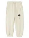 Palm Angels The Palm Cotton Track Pants In Neutrals