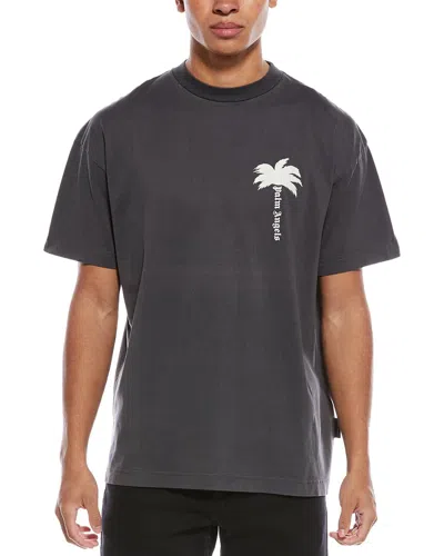 Palm Angels The Palm Gd T-shirt In Gray