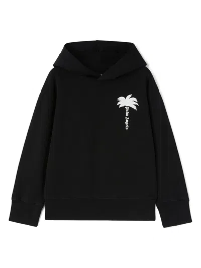 Palm Angels The Palm Regular Hoodie In Black