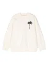 Palm Angels The Palm Sweatshirt In Neutrals