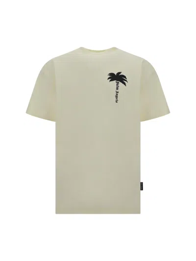 Palm Angels The Palm T-shirt In Off White