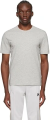 Palm Angels Three-pack Gray T-shirts In Melange Gr
